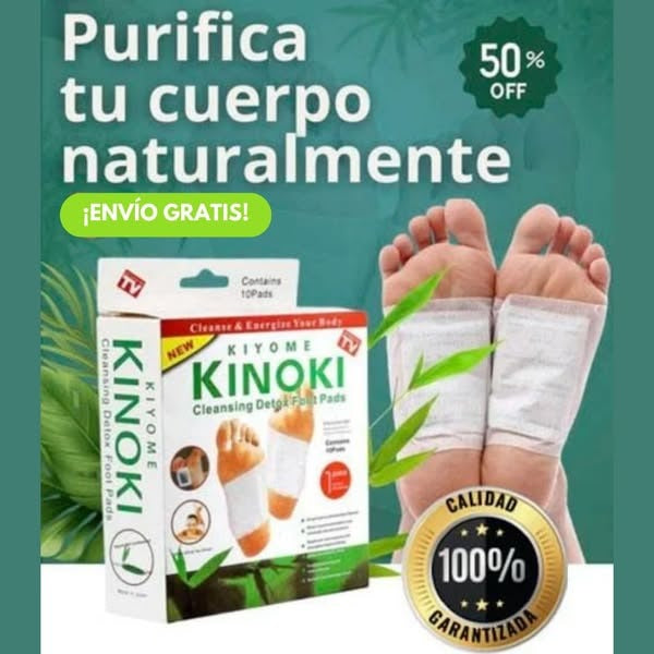 50 Parches Detox kinoki + Obsequio